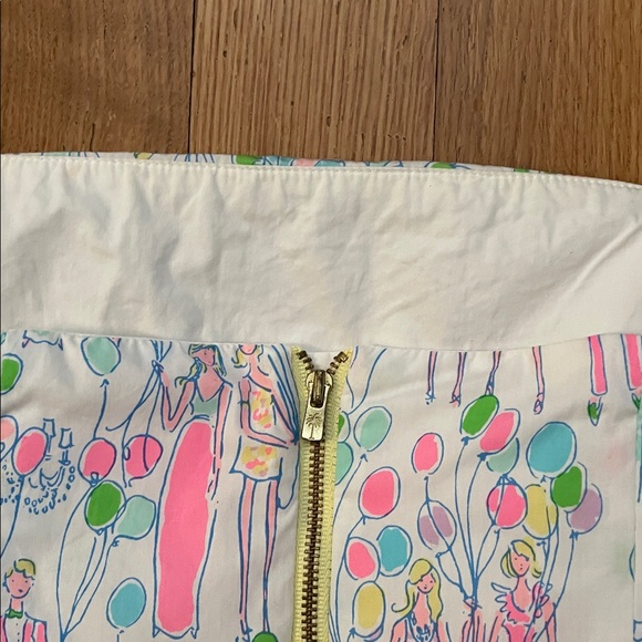 RARE Lilly Pulitzer Lowe Peplum Dress POP! Party 4 EUC - Picture 10 of 12